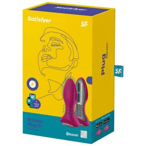 Satisfyer Connect Rotator Plug 2+ Anale Vibrator met app-bediening rood Satisfyer Connect Rotator Plug 2+ Anale Vibrator met app-bediening rood - Afbeelding 5