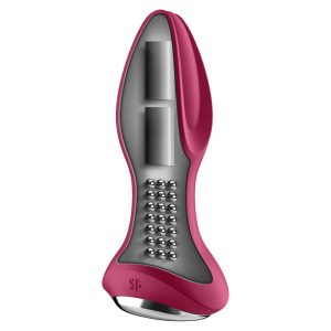 Satisfyer Connect Rotator Plug 2+ Anale Vibrator met app-bediening rood Satisfyer Connect Rotator Plug 2+ Anale Vibrator met app-bediening rood - Afbeelding 2
