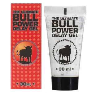 Cobeco Pharma Bull Power Delay Gel zur Verzögerung des Orgasmus, 30 ml
