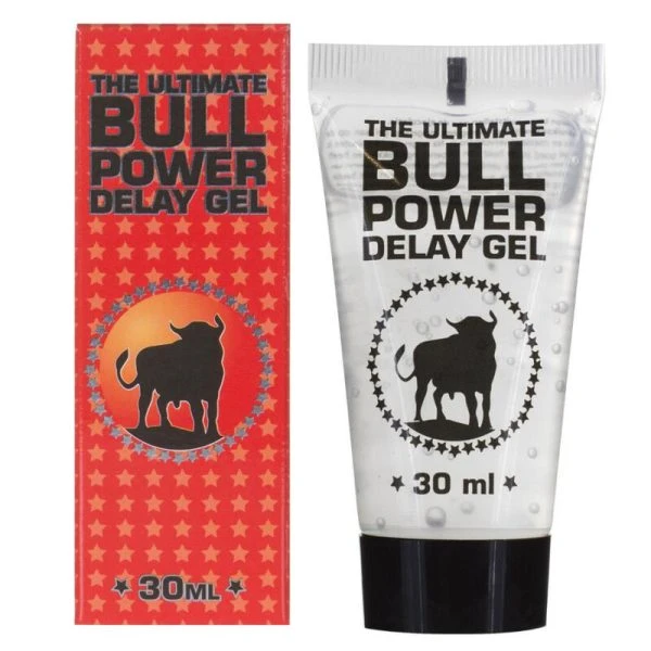 Cobeco Pharma Bull Power Delay Gel zur Verzögerung des Orgasmus, 30 ml