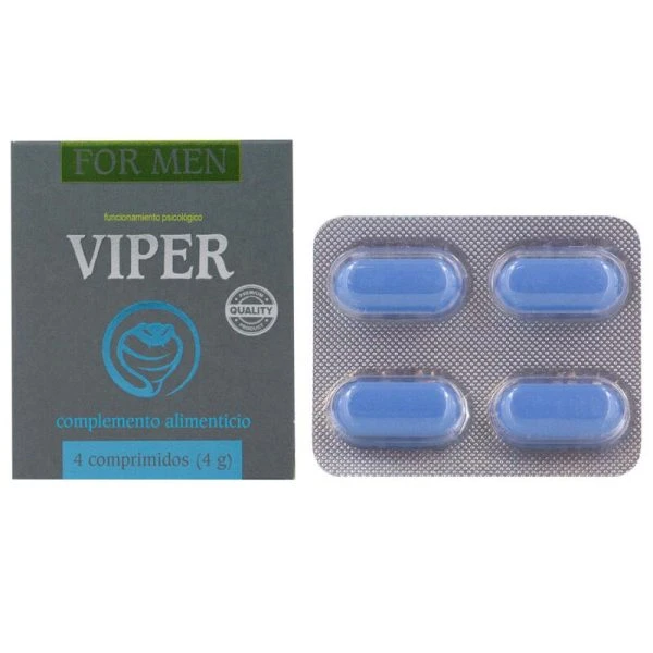 Cobeco Pharma Viper Für Männer 4 Tabs Nahrungsergänzungsmittel