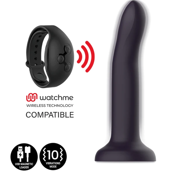 Mythology Fantasy Dildo Duman Mystic Vibrator S met Temperatuur-Kleurwissel