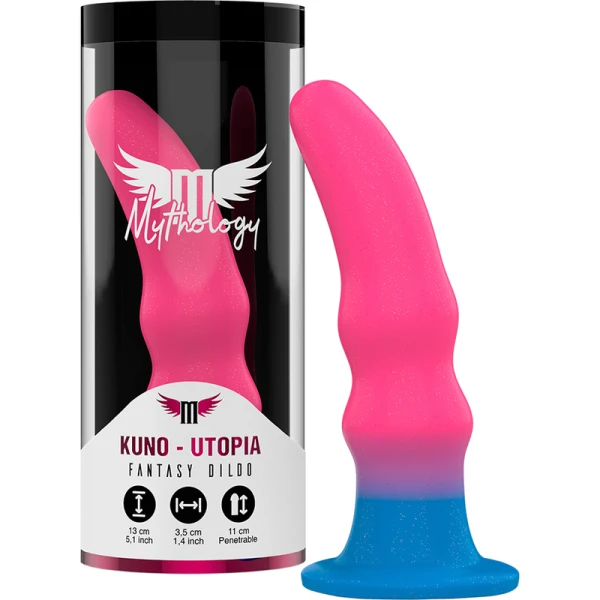 Mythology Fantasy Dildo Kuno Utopia S veelkleurig voor anale praktijk