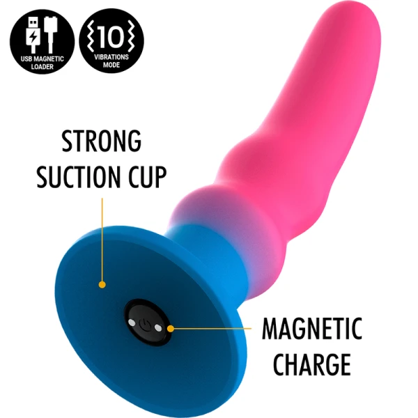 Mythology Fantasy Dildo Kuno Utopia M Vibrator met Watchme Wireless Technologie veelkleurig Mythology Fantasy Dildo Kuno Utopia M Vibrator met Watchme Wireless Technologie veelkleurig