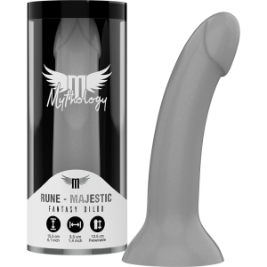 Mythology Fantasy Dildo Silikon-Dildo Rune Majestic S zilver Mythology Fantasy Dildo Silikon-Dildo Rune Majestic S zilver - Afbeelding 1