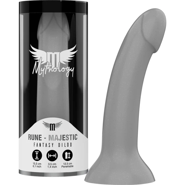 img_125096_48e715d8138eba38d96ddda67734d7b4_1.png Mythology Fantasy Dildo Silikon-Dildo Rune Majestic S zilver