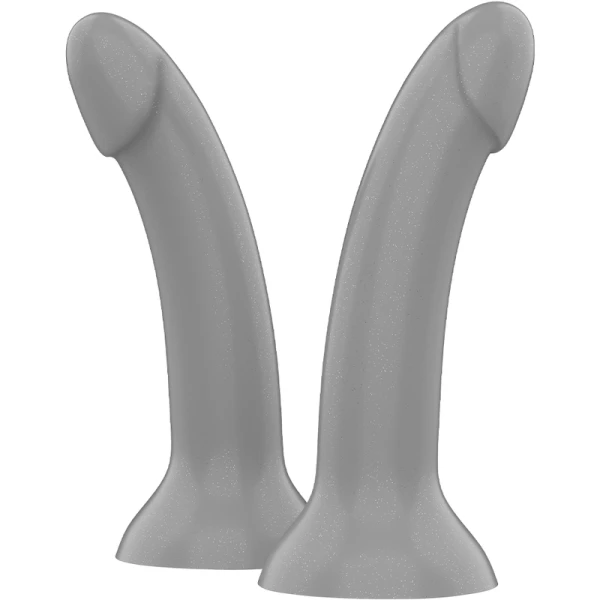 Mythology Fantasy Dildo Silikon-Dildo Rune Majestic S zilver Mythology Fantasy Dildo Silikon-Dildo Rune Majestic S zilver