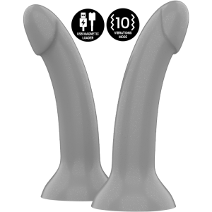 Mythology Fantasy Dildo Rune Majestic Vibrator S Zilver Mythology Fantasy Dildo Rune Majestic Vibrator S Zilver - Afbeelding 7