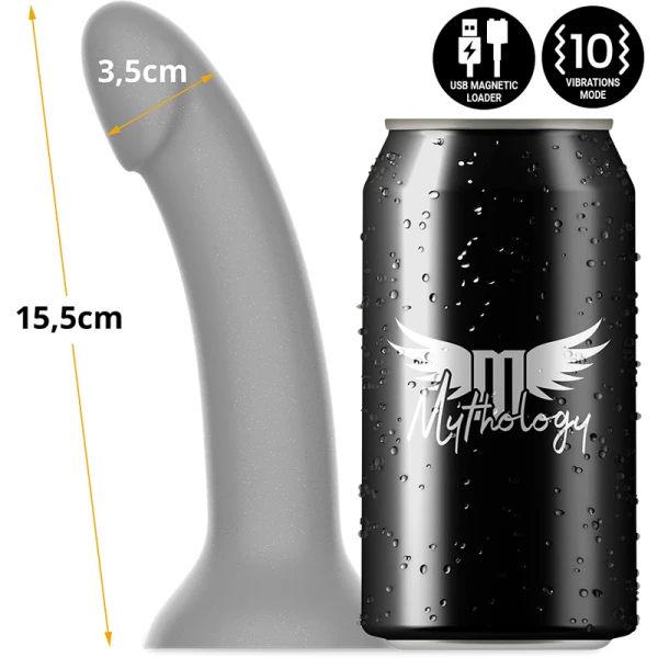 Mythology Fantasy Dildo Rune Majestic Vibrator S Zilver