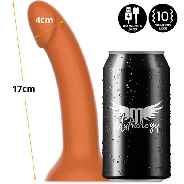 Mythology Fantasy Dildo Rune Royal Vibrator M Gold with Watchme Technology
