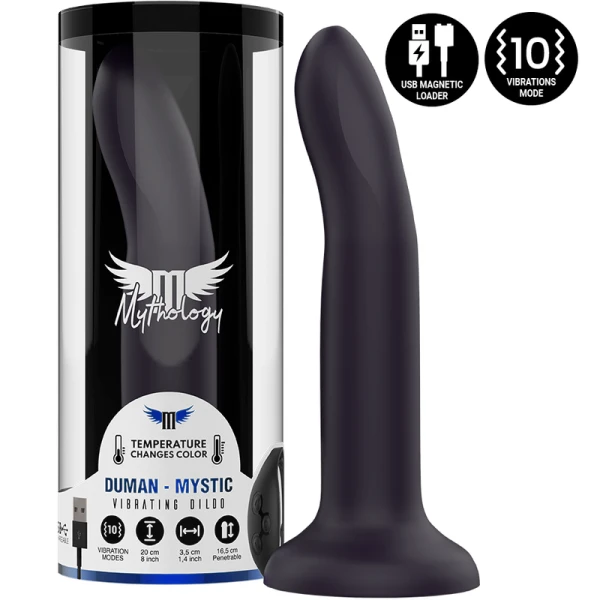 Mythology Fantasy Dildo Duman Mystic L Vibrator met Watchme Draadloze Technologie