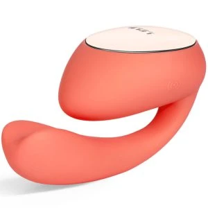 Lelo IDA Wave Couples Massager with WaveMotion Technology Coral