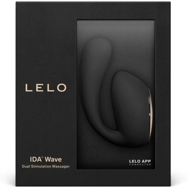 Lelo IDA Wave Massager met WaveMotion-technologie en app-bediening, Zwart