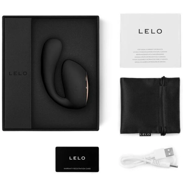 Lelo IDA Wave Massager met WaveMotion-technologie en app-bediening, Zwart