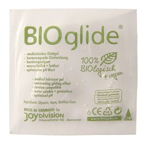 Joydivision Bioglide Flüssiges Schmiermittel Monodose