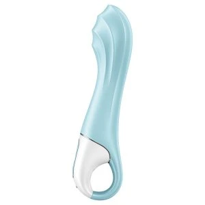 Satisfyer Connect Air Pump Vibrator 5 aufblasbarer G-Punkt-Vibrator App Blau
