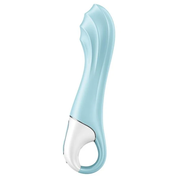 Satisfyer Connect Air Pump Vibrator 5 opblaasbare G-Punt Vibrator App Blauw