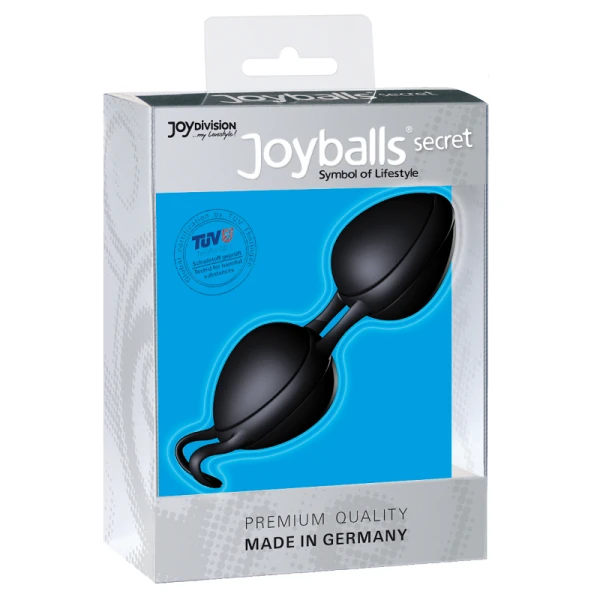 Joydivision Joyballs liefdesballetjes voor bekkenbodemtraining, zwart