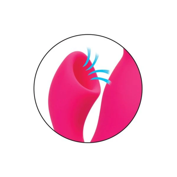 Calexotics Oceanside Orgasm Vibrator mit Klitoris-Saugfunktion und Kaninchen-Schaft