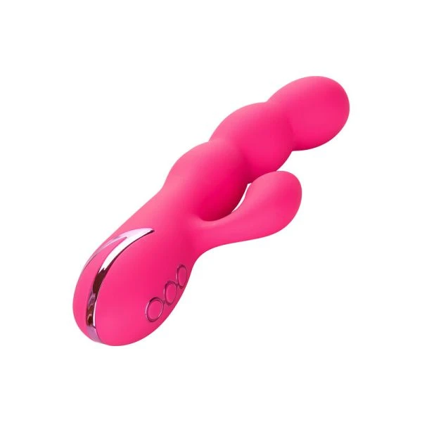 Calexotics Oceanside Orgasm Vibrator mit Klitoris-Saugfunktion und Kaninchen-Schaft