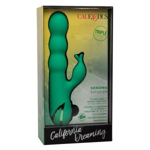 Calexotics Sonoma Satisfier G-Punt-Vibrator met Stootfunctie groen Calexotics Sonoma Satisfier G-Punt-Vibrator met Stootfunctie groen - Afbeelding 3