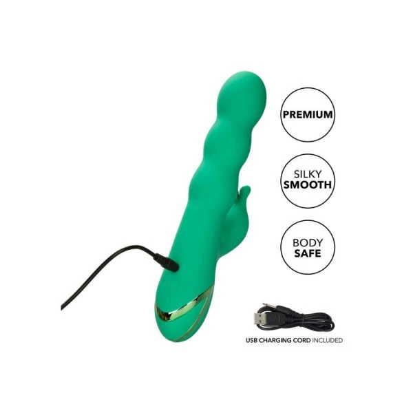 Calexotics Sonoma Satisfier G-Punt-Vibrator met Stootfunctie groen