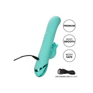 Calexotics Bel Air Bombshell Vibrator mit rotierendem Schaft und Teaser, hellgrün Calexotics Bel Air Bombshell Vibrator mit rotierendem Schaft und Teaser, hellgrün – Bild 6