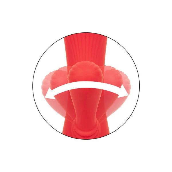 Calexotics Rabbit-Vibrator Palisades Passion ROOD met clitorisstimulator