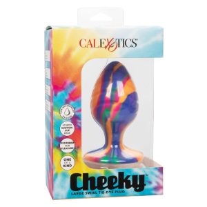 Calexotics Analplug Cheeky Largue Swirl mit Saugnapfbasis, Batik-Design Calexotics Analplug Cheeky Largue Swirl mit Saugnapfbasis, Batik-Design – Bild 5