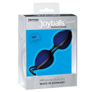 Joydivision Joyballs liefdesballetjes voor versterking van de bekkenbodem, zwart en blauw Joydivision Joyballs liefdesballetjes voor versterking van de bekkenbodem, zwart en blauw - Afbeelding 3