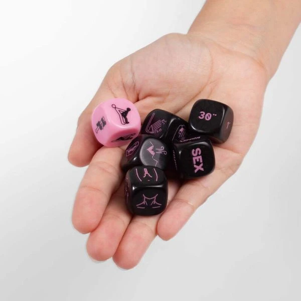 Secretplay 100% Games SEX Juego DE Dados Erotisch Dobbelspel met 6 Dobbelstenen