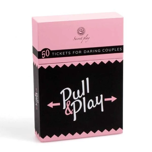 Secretplay 100% Games Kaartspel Trekken en Spelen voor Paren