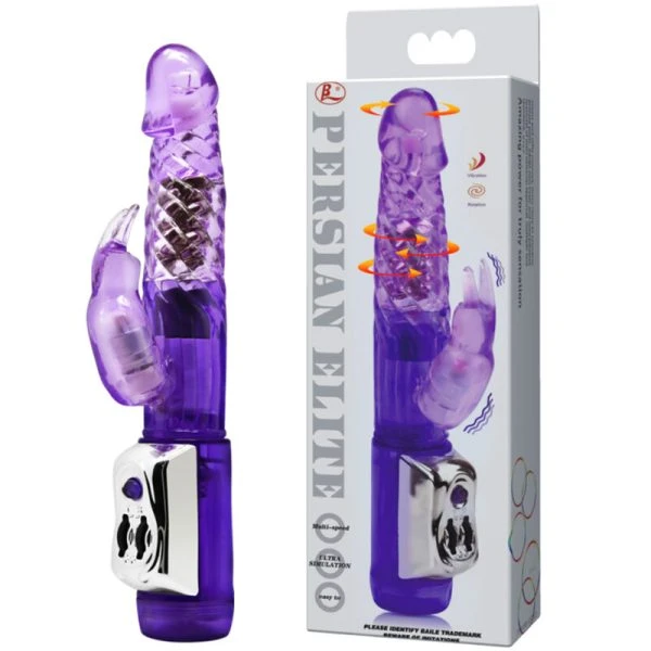 Baile Rotations Parelvibrator Perzische Elite Konijn 23 cm Baile Rotations Parelvibrator Perzische Elite Konijn 23 cm