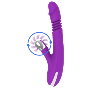 FUN Function Bunny Funny UP & Down 2.0 Clitorisstimulator met Op-en-Neer-Beweging, 24 cm FUN Function Bunny Funny UP & Down 2.0 Clitorisstimulator met Op-en-Neer-Beweging, 24 cm - Afbeelding 3