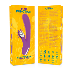 FUN Function Bunny Funny Vibration 2.0 Clitorisstimulator met flexibele kop, 240 mm FUN Function Bunny Funny Vibration 2.0 Clitorisstimulator met flexibele kop, 240 mm - Afbeelding 8