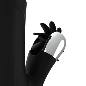 Black&silver Bunny Reed UP & Down Vibe Perlenvibrator, 24 cm Black&silver Bunny Reed UP & Down Vibe Perlenvibrator, 24 cm – Bild 7