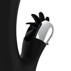 Black&silver Bunny Grimm Wave Funktion Parelvibrator 24 cm Black&silver Bunny Grimm Wave Funktion Parelvibrator 24 cm - Afbeelding 7