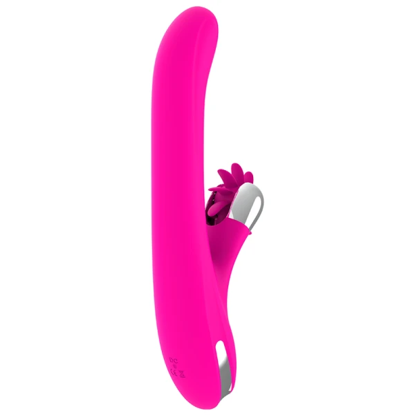 Diversia Hschen Rotation 24 CM Parelvibrator met Clitorisstimulator Diversia Hschen Rotation 24 CM Parelvibrator met Clitorisstimulator