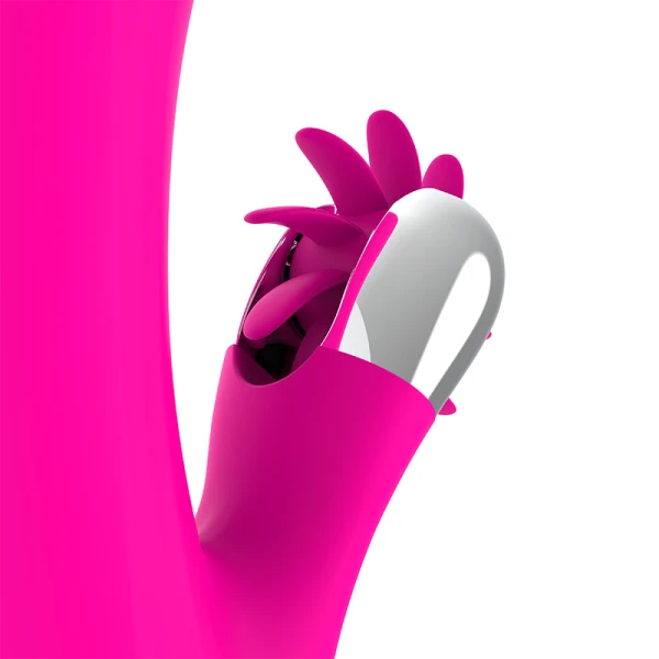 Diversia Haschen Vibrator met Parels 24 cm, Silicone