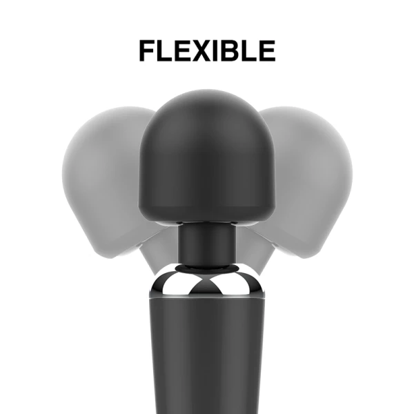 Naomi Wand Auflegevibrator met superstarke motor, antracietgrijs