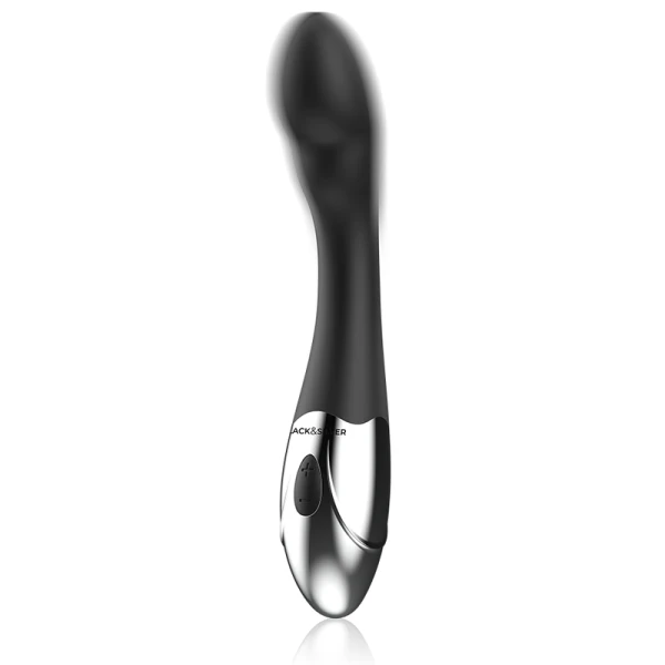 Black&silver Kilian Stimulierender Vibe G-Punkt Vibrator, 20 cm, USB wiederaufladbar