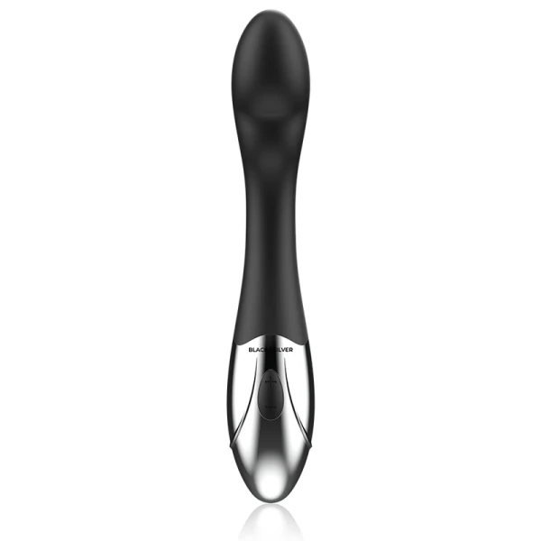 Black&silver Kilian Stimulierender Vibe G-Punkt Vibrator, 20 cm, USB wiederaufladbar