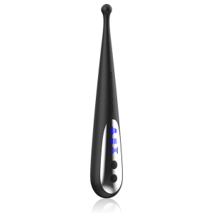 Black&silver Kenneth opgelegde vibrator met stimulatiepunt, 19 cm Black&silver Kenneth opgelegde vibrator met stimulatiepunt, 19 cm - Afbeelding 4