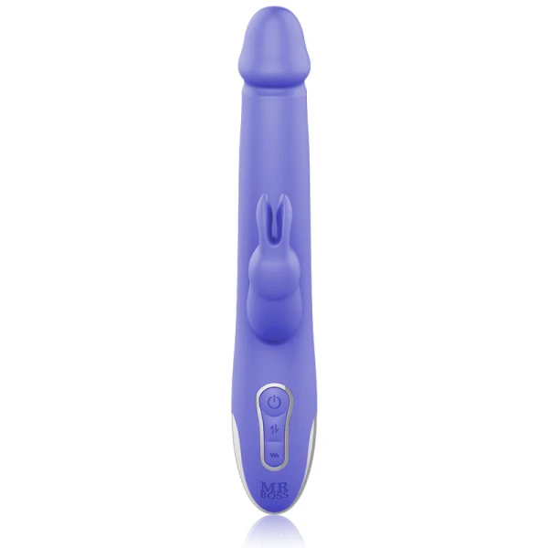 MR. Boss Arturo Vibrator & Rotator met Watchme-afstandsbediening, 24 cm