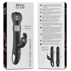 Brilly Glam Moebius Rabbit-Vibrator met Rotator en Watchme-afstandsbediening Brilly Glam Moebius Rabbit-Vibrator met Rotator en Watchme-afstandsbediening - Afbeelding 7