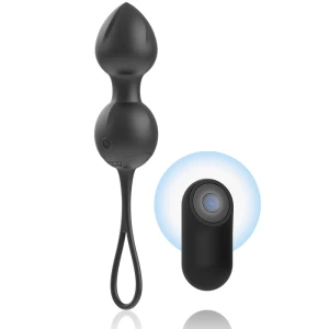 Brilly Glam Vibrating Kegel Beads Bekkenbodentrainer met Afstandsbediening