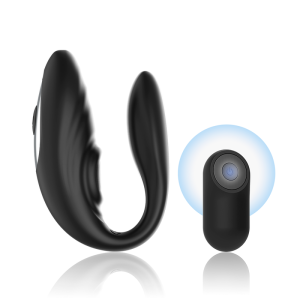 Brilly Glam Paarvibrator met pulserende en vibrerende afstandsbediening Brilly Glam Paarvibrator met pulserende en vibrerende afstandsbediening - Afbeelding 2