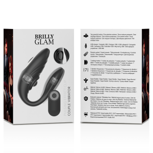 Brilly Glam Paarvibrator met pulserende en vibrerende afstandsbediening Brilly Glam Paarvibrator met pulserende en vibrerende afstandsbediening - Afbeelding 7