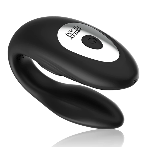 Brilly Glam Paarvibrator met pulserende en vibrerende afstandsbediening Brilly Glam Paarvibrator met pulserende en vibrerende afstandsbediening