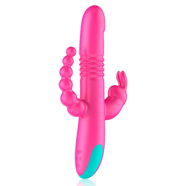 Happy Loky Donald Drievoudige Stimulatie Vibrator Anaal G-Punt Clitoris Happy Loky Donald Drievoudige Stimulatie Vibrator Anaal G-Punt Clitoris